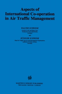 Omslagafbeelding: Aspects of International Co-operation in Air Traffic Management 9789041104977