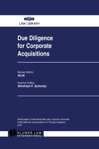 表紙画像: Due Diligence for Corporate Acquisitions 1st edition 9781859660645