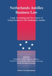 صورة الغلاف: Netherlands Antilles Business Law 1st edition 9789041112484