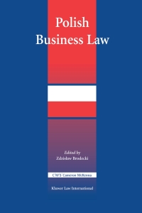 صورة الغلاف: Polish Business Law 1st edition 9789041119926