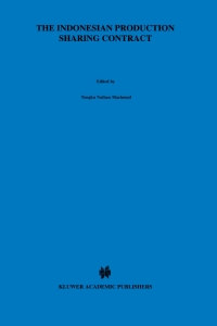 Imagen de portada: The Indonesian Production Sharing Contract - An Investor's Perspective 1st edition 9789041113870