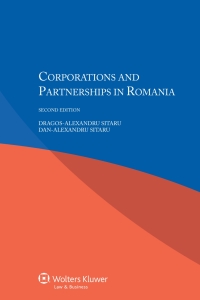 Omslagafbeelding: Corporations and Partnerships in Romania 2nd edition 9789041153104