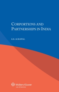 Cover image: Corporations and Partnerships in India 9789041158727