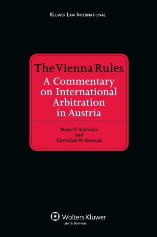 Cover image: The Vienna Rules 9789041123442