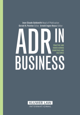Imagen de portada: ADR in Business 9789041125842