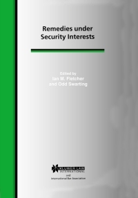 صورة الغلاف: Remedies under Security Interests 1st edition 9789041198778