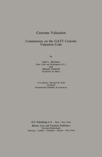 Cover image: Customs Valuation 9789065443212