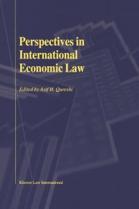 Cover image: Perspectives in International Economic Law 1st edition 9789041198662