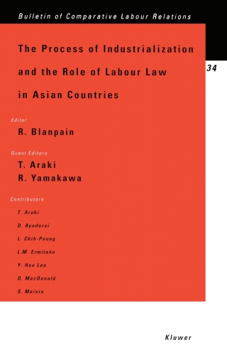 Cover image: The Process of Industrialization and the Role of Labour Law in Asian Countries 1st edition 9789041110473