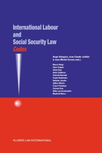 Cover image: Codex: International Labour and Social Security Law 1st edition 9789041117205