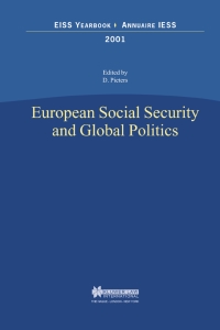 Cover image: European Social Security and Global Politics 1st edition 9789041119483