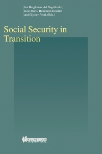 Cover image: Social Security in Transition 1st edition 9789041119698