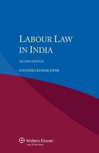 Cover image: Labour Law in India 2nd edition 9789041153265