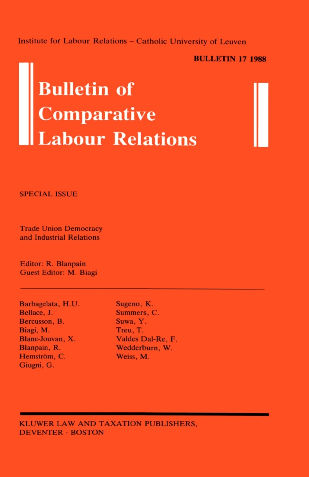 Bulletin of Comparative Labour Relations - 1st Edition (eBook Rental)