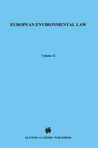 Cover image: European Environmental Law 9789041108777