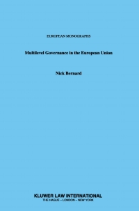 Omslagafbeelding: Multilevel Governance in the European Union 9789041118127