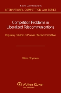 Imagen de portada: Competition Problems in Liberalized Telecommunications 9789041127365