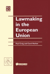 Cover image: Lawmaking in the European Union 9789041196835