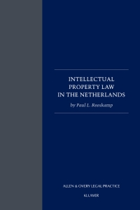 Cover image: Intellectual Property Law in The Netherlands 9789041118134