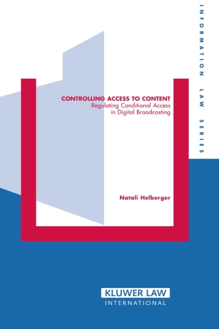 Cover image: Controlling Access to Content 9789041123459