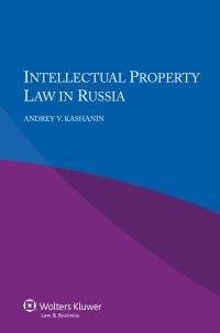 Omslagafbeelding: Intellectual Property Law in Russia 9789041158901