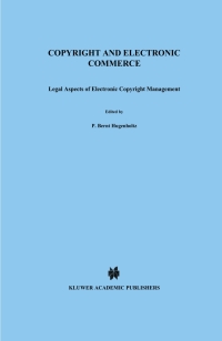 Cover image: Copyright and Electronic Commerce 1st edition 9789041197856