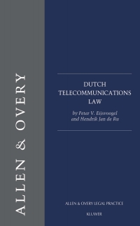 Cover image: Dutch Telecommunications Law 9789041114693