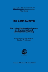 Imagen de portada: The Earth Summit 1st edition 9781853337840