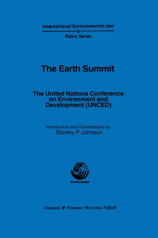 Imagen de portada: The Earth Summit 1st edition 9781853337840