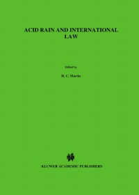Omslagafbeelding: Acid Rain and International Law 1st edition 9789028622319