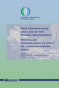 Immagine di copertina: New Technologies and Law of the Marine Environment 1st edition 9789041197566