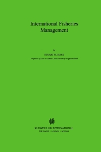 Cover image: International Fisheries Management 9789041198204