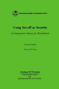 Titelbild: Using Set-Off as Security 1st edition 9781853333637