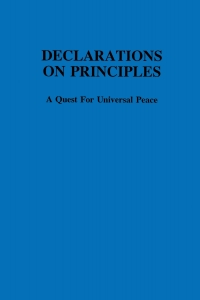 Imagen de portada: Declarations on Principles 1st edition 9789028601871