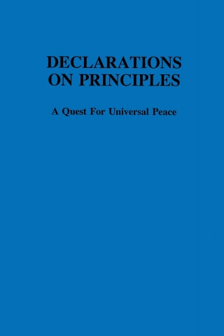 Cover image: Declarations on Principles 1st edition 9789028601871