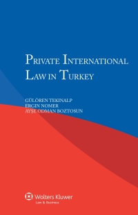 Cover image: Private International Law in Turkey 9789041141637