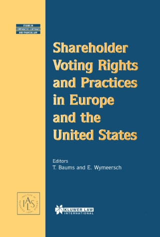 表紙画像: Shareholder Voting Rights and Practices in Europe and the United States 1st edition 9789041197504