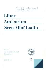 表紙画像: Liber Amicorum Sven-Olof Lodin 1st edition 9789041198501