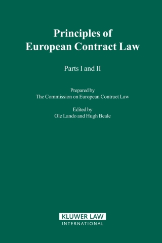 表紙画像: The Principles of European Contract Law 1st edition 9789041113054