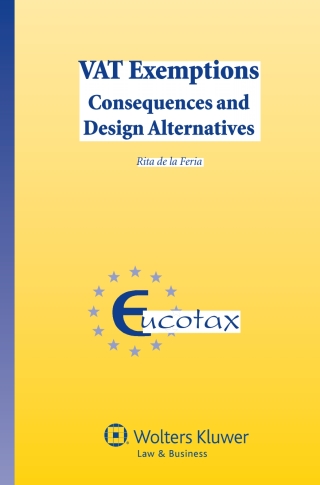Cover image: VAT Exemptions 1st edition 9789041132765