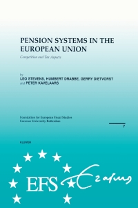 Cover image: Pension Systems in the European Union 9789041197528