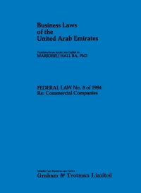 Cover image: Business Laws of the United Arab Emirates 1st edition 9780860105510