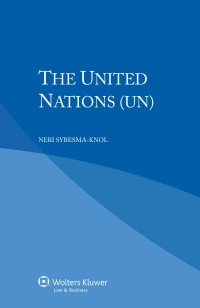 Imagen de portada: The United Nations (UN) 9789041147042