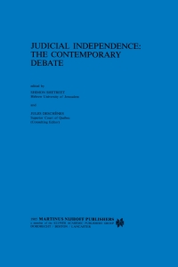 Imagen de portada: Judicial Independence: The Contemporary Debate 3rd edition 9789024731824