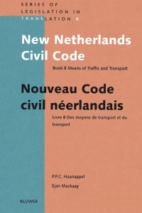 Imagen de portada: New Netherlands Civil Code 9789041101297