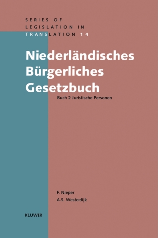 Imagen de portada: Niederländishes Bürgerliches Gesetzbuch 9789041106001