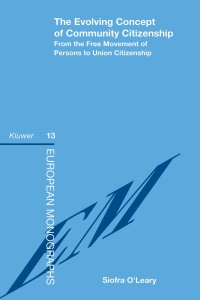 Cover image: The Evolving Concept of Community Citizenship 9789041108784