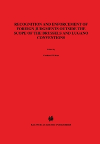 Immagine di copertina: Recognition and Enforcement of Foreign Judgments Outside the Scope of the Brussels and Lugano Coventions 1st edition 9789041113740