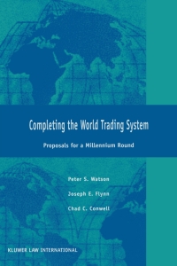 Cover image: Completing the World Trading System 9789041193025