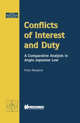 Cover image: Conflicts of Interest and Duty 9789041196989
